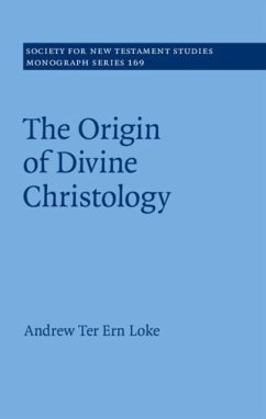 Origin of Divine Christology (eBook, PDF) - Loke, Andrew Ter Ern