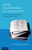 From Maimonides to Microsoft (eBook, PDF) From Maimonides to Microsoft (eBook, PDF)