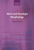 Word and Paradigm Morphology (eBook, PDF)