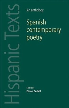 Cover Spanish contemporary poetry (eBook, ePUB)