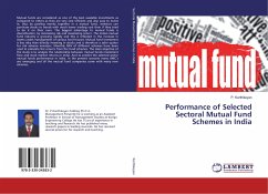 Performance of Selected Sectoral Mutual Fund Schemes in India