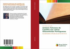 António Feliciano de Castilho nas Letras Oitocentistas Portuguesas