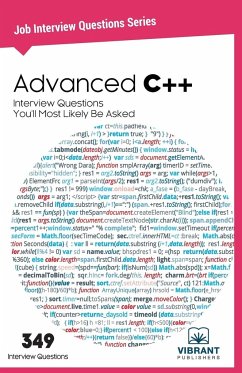 Advanced C++ Interview Questions You'll Most Likely Be Asked - Publishers, Vibrant