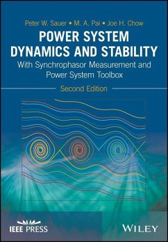 Power System Dynamics and Stability (eBook, PDF) - Sauer, Peter W.; Pai, M. A.; Chow, Joe H.