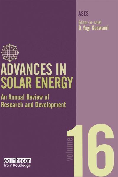 Advances in Solar Energy (eBook, PDF) Advances in Solar Energy (eBook, PDF)
