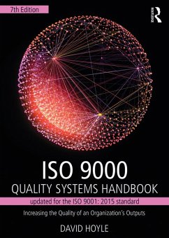 ISO 9000 Quality Systems Handbook-updated for the ISO 9001: 2015 standard (eBook, PDF) - Hoyle, David