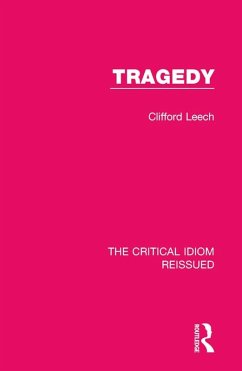 Tragedy (eBook, ePUB) - Leech, Clifford
