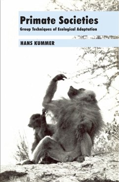 Primate Societies (eBook, PDF) - Kummer, Hans