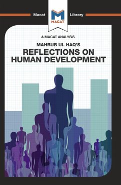 An Analysis of Mahbub ul Haq's Reflections on Human Development (eBook, ePUB)