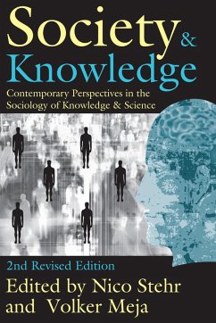 Cover Society and Knowledge (eBook, PDF)