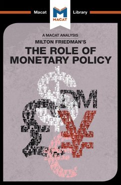 An Analysis of Milton Friedman's The Role of Monetary Policy (eBook, ePUB) - Broten, Nick; Collins, John