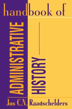 Cover Handbook of Administrative History (eBook, PDF)
