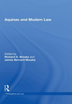 Aquinas and Modern Law (eBook, PDF) - Murphy, Jamesbernard