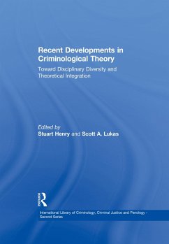 Cover Recent Developments in Criminological Theory (eBook, PDF)