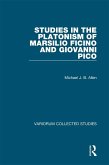 Studies in the Platonism of Marsilio Ficino and Giovanni Pico (eBook, PDF)