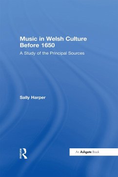 Music in Welsh Culture Before 1650 (eBook, PDF) - Harper, Sally