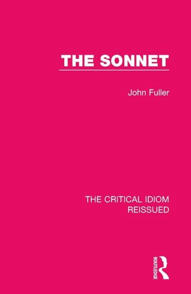 The Sonnet (eBook, PDF)