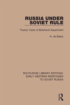 Russia Under Soviet Role (eBook, PDF) Cover Russia Under Soviet Role (eBook, PDF)