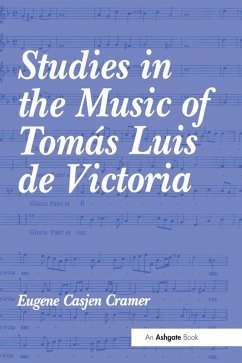 Cover Studies in the Music of Tomás Luis de Victoria (eBook, PDF)
