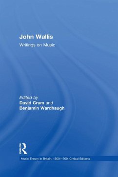 John Wallis: Writings on Music (eBook, PDF)