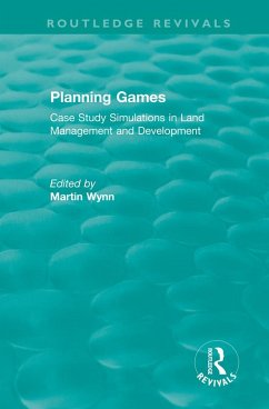 Routledge Revivals: Planning Games (1985) (eBook, ePUB)