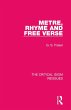 Metre, Rhyme and Free Verse (eBook,... - Bild 1