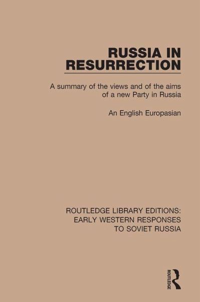 Russia in Resurrection (eBook, ePUB) Russia in Resurrection (eBook, ePUB)
