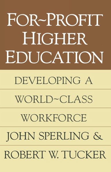 For-profit Higher Education (eBook, PDF)