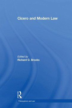 Cicero and Modern Law (eBook, PDF) Cover Cicero and Modern Law (eBook, PDF)