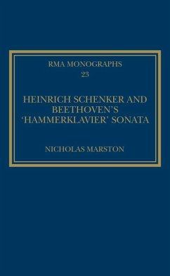 Heinrich Schenker and Beethoven's 'Hammerklavier' Sonata (eBook, PDF)