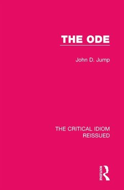 The Ode (eBook, PDF) - Jump, John D.