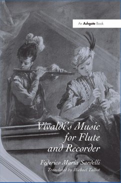 Vivaldi's Music for Flute and Recorder (eBook, PDF) - Talbot, Michael