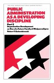 Public Administration as a Developing Discipline (eBook, PDF)