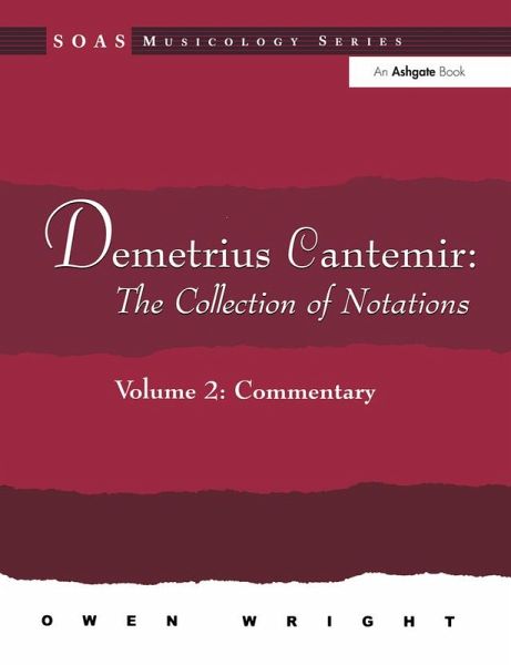 Demetrius Cantemir: The Collection of Notations (eBook, PDF) Demetrius Cantemir: The Collection of Notations (eBook, PDF)