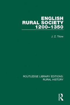 Cover English Rural Society, 1200-1350 (eBook, PDF)