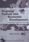 Regional Culture and Economic Development (eBook, ePUB)