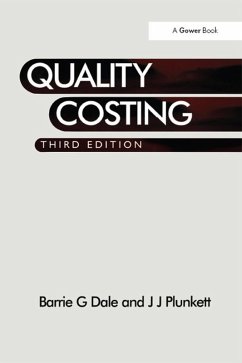 Quality Costing (eBook, PDF) - Dale, Barrie G.; Plunkett, J. J.