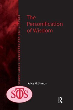 The Personification of Wisdom (eBook, PDF) - Sinnott, Alice M.