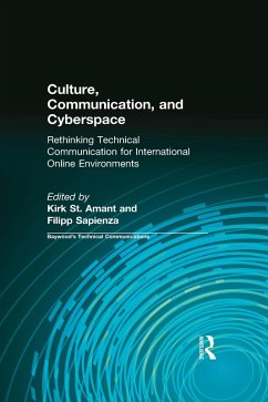 Culture, Communication and Cyberspace (eBook, PDF) - St. Amant, Kirk; Sapienza, Filipp; Sides, Charles H