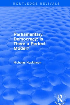 Parliamentary Democracy (eBook, ePUB) - Hopkinson, Nicholas