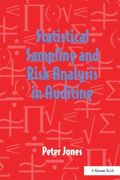 Statistical Sampling and Risk Analysis in Auditing (eBook, PDF) - Jones, Peter