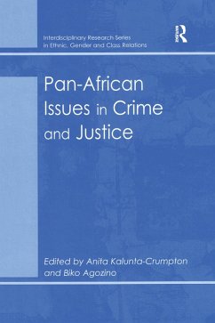 Pan-African Issues in Crime and Justice (eBook, PDF) - Agozino, Biko