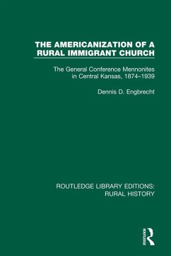 Cover The Americanization of a Rural Immigrant Church (eBook, PDF)