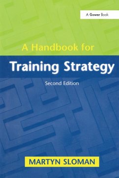 A Handbook for Training Strategy (eBook, PDF) - Sloman, Martyn