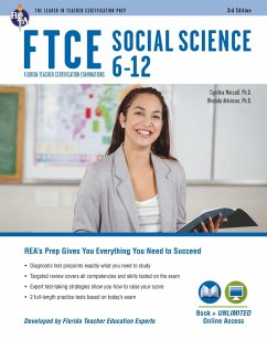 Cover FTCE Social Science 6-12 (037) Book + Online (eBook, ePUB)