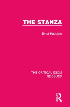 The Stanza (eBook, ePUB) - Häublein, Ernst