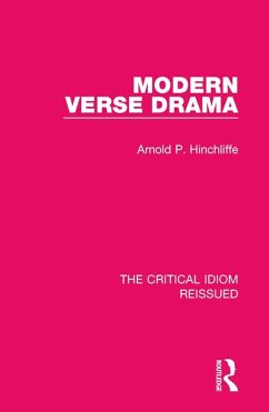 Cover Modern Verse Drama (eBook, PDF)