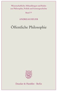 Öffentliche Philosophie. (eBook, PDF) - Heuer, Andreas