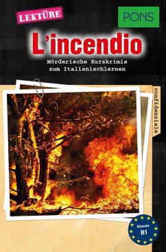 PONS Kurzkrimi Italienisch: L'incendio (eBook, ePUB) - Garelli, Giovanni