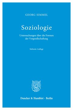 Soziologie. (eBook, PDF) - Simmel, Georg